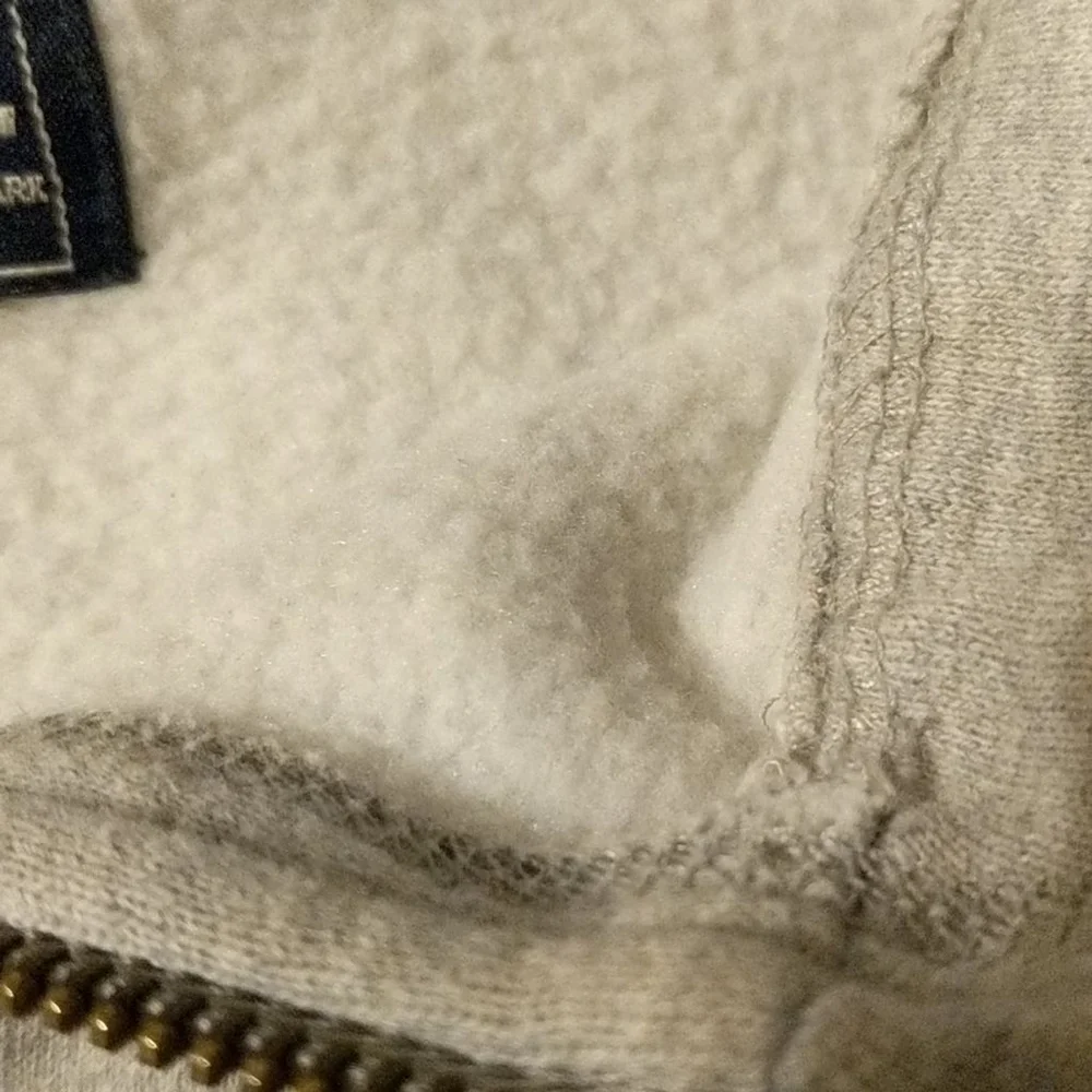 SWEATSHIRT zippered vest